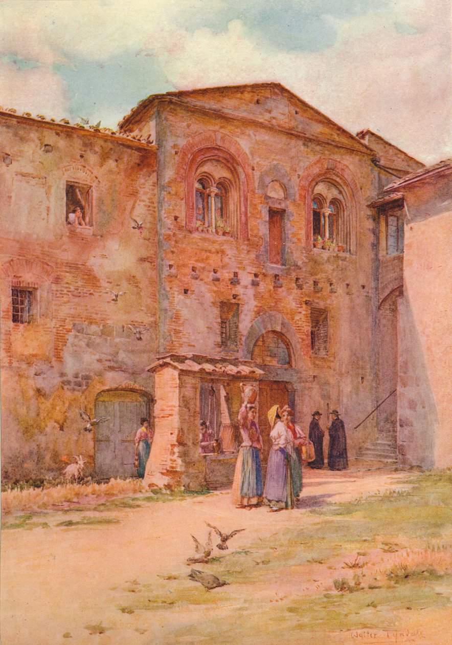 A Casa do Reitor, San Gimignano, c1900 1913 de Walter Frederick Roofe Tyndale