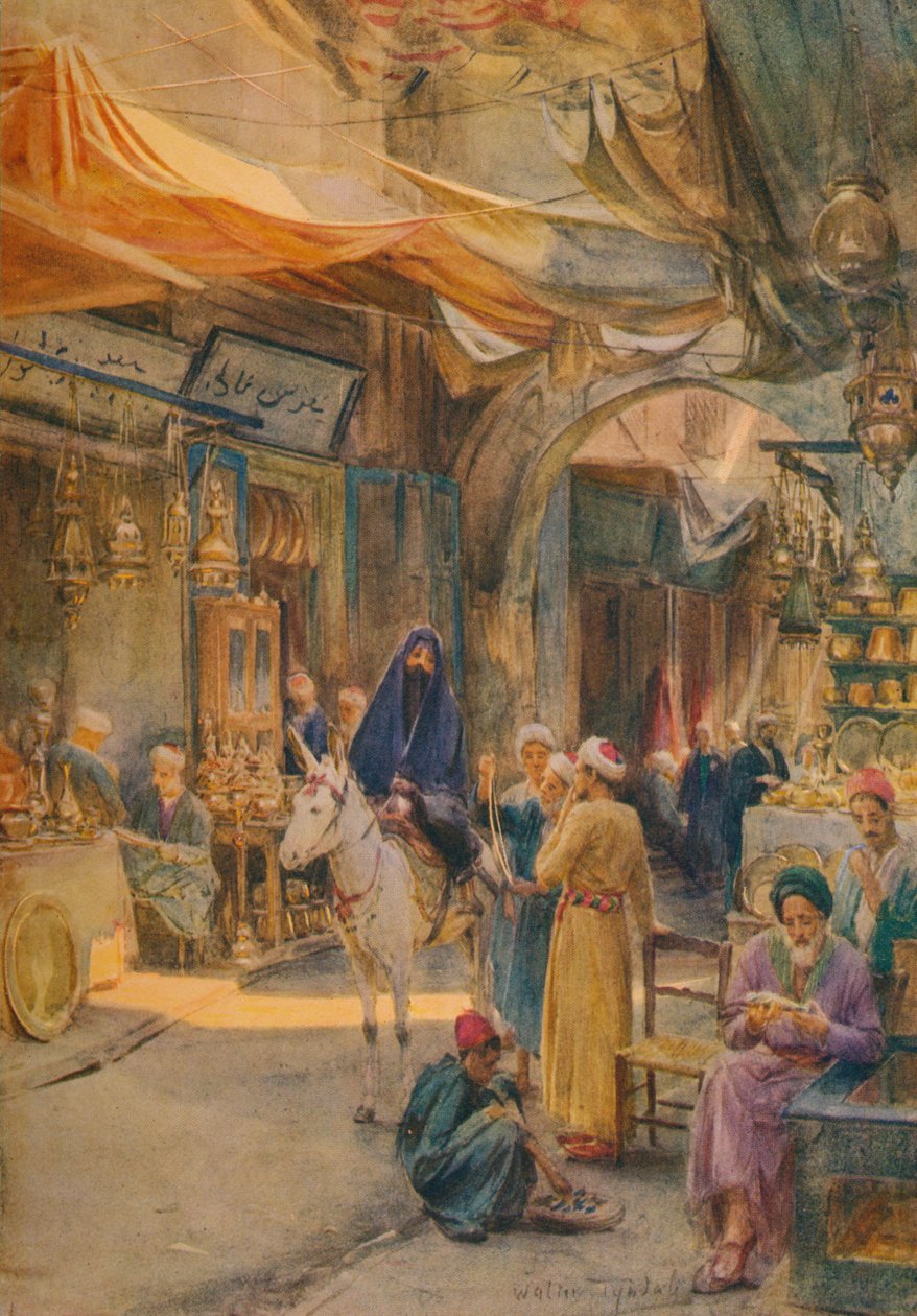 Khan Khalil, Cairo, c1905, 1912 de Walter Frederick Roofe Tyndale