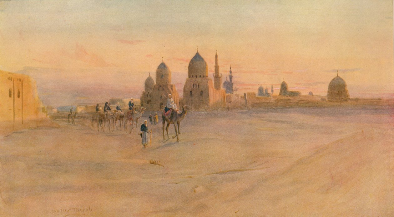Os túmulos dos Khalifs, c1905, 1912 de Walter Frederick Roofe Tyndale
