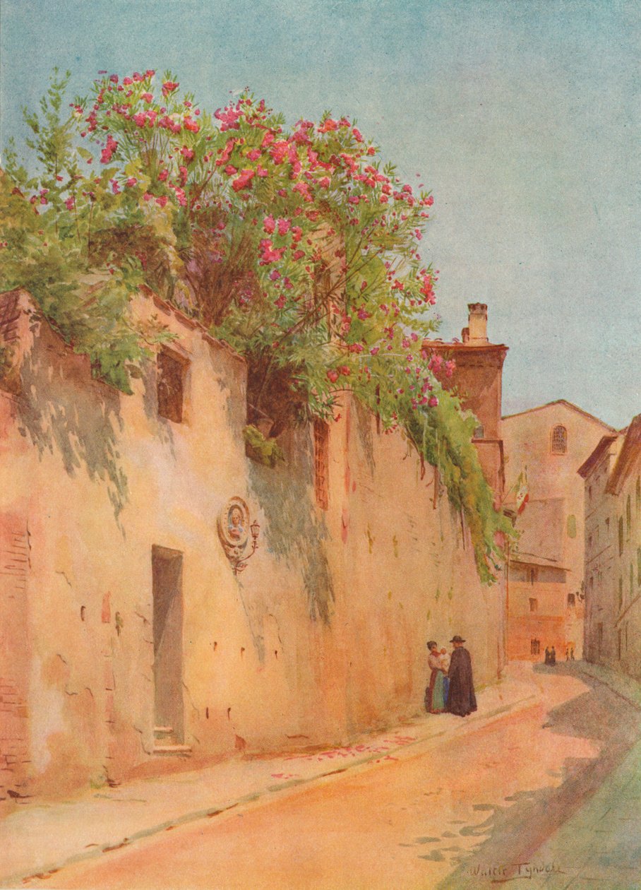 Via Delle Sperandie, Siena, c1900 1913 de Walter Frederick Roofe Tyndale