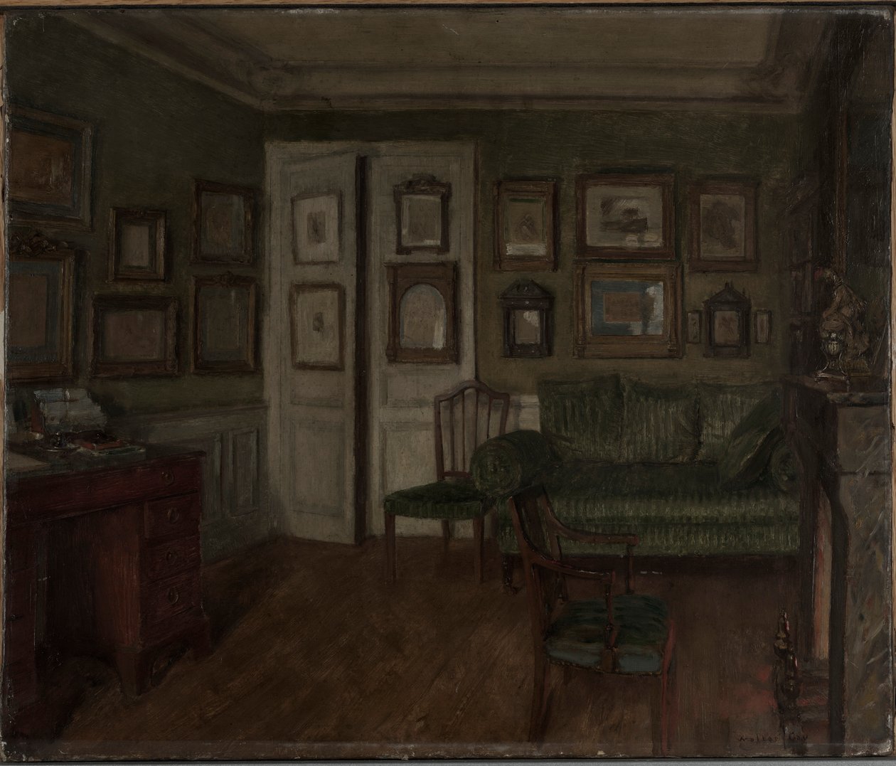 Um Interior de Walter Gay