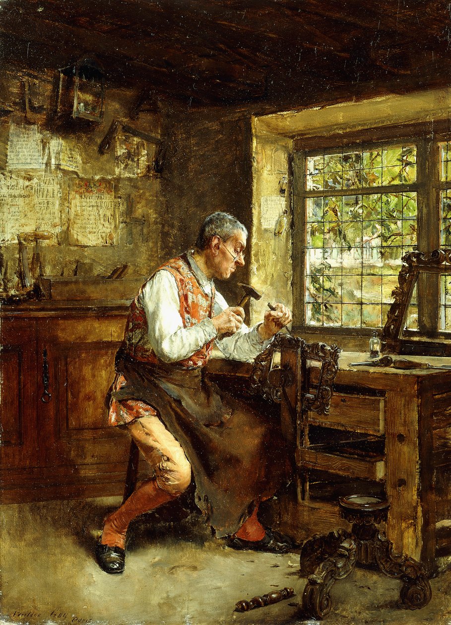 The Frame Maker de Walter Gay