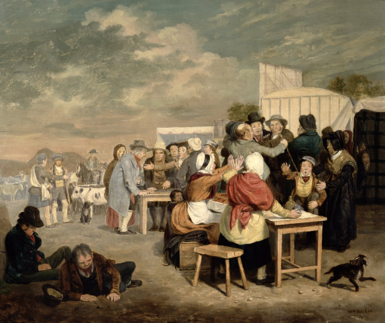 Uma cena justa Hallow de Walter Geikie