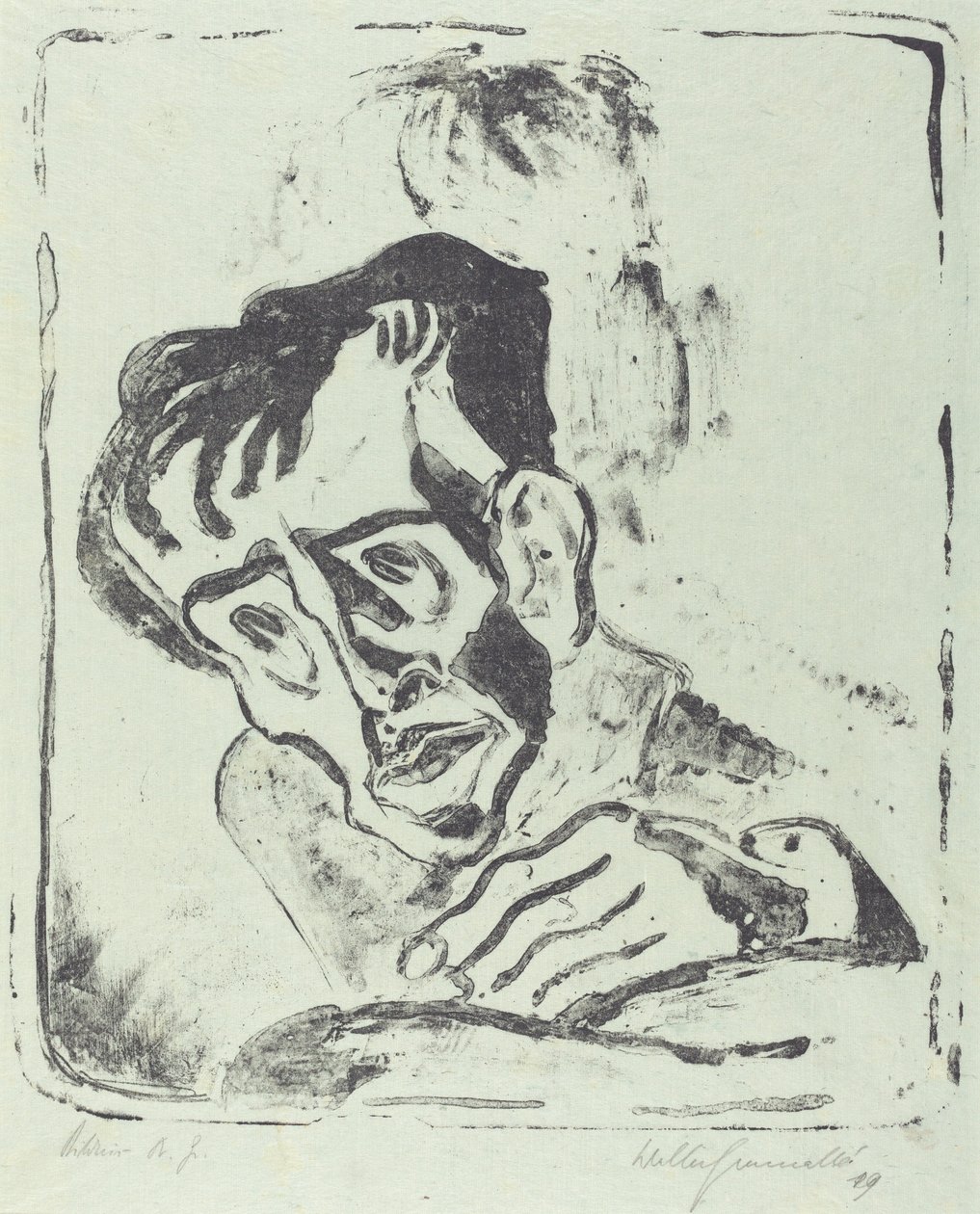 retrato dr Tamanho de Walter Gramatte