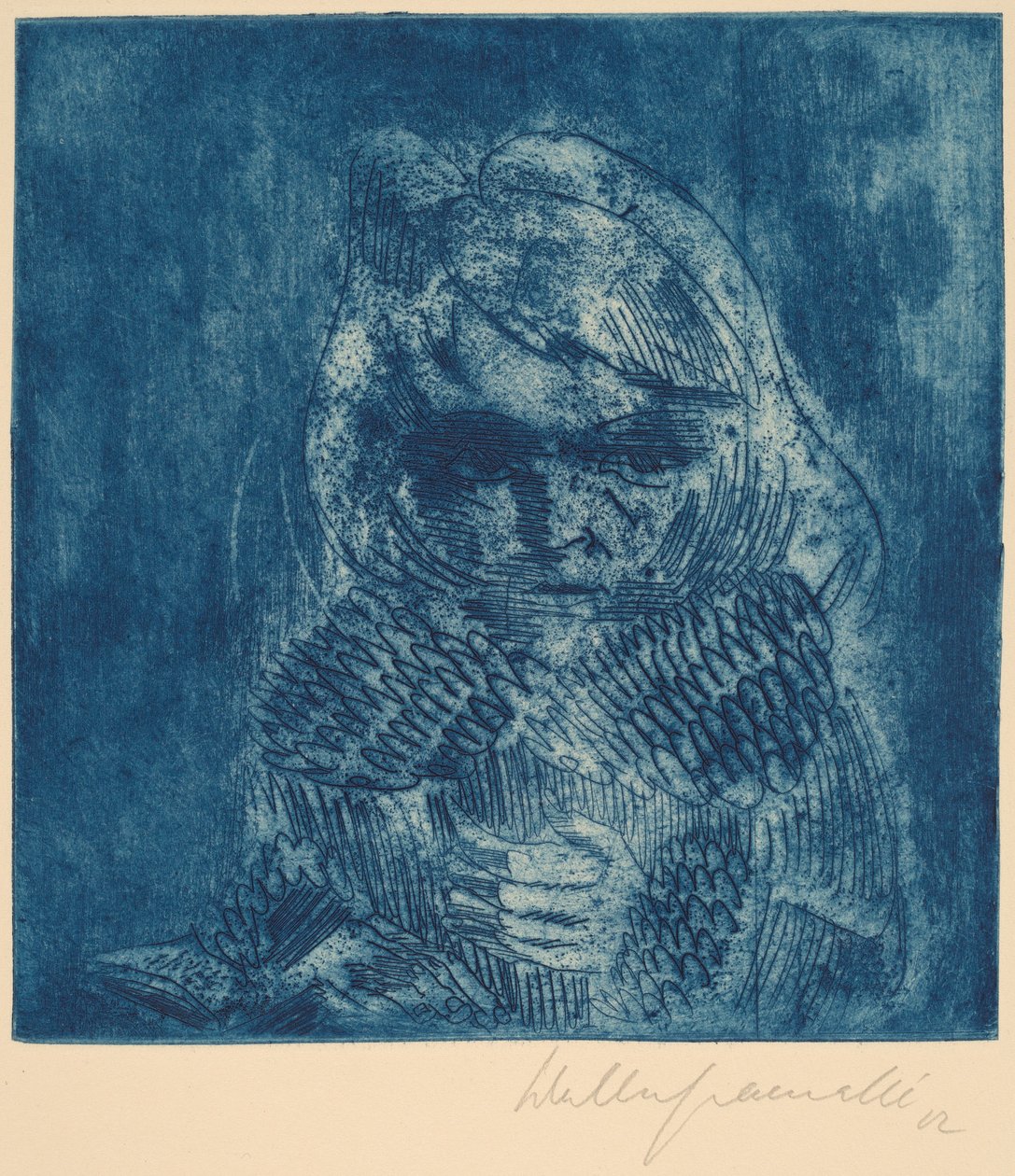 Bird Girl, Sonia Gramatté (Vogelmädchen, Sonia Gramatté) de Walter Gramatte