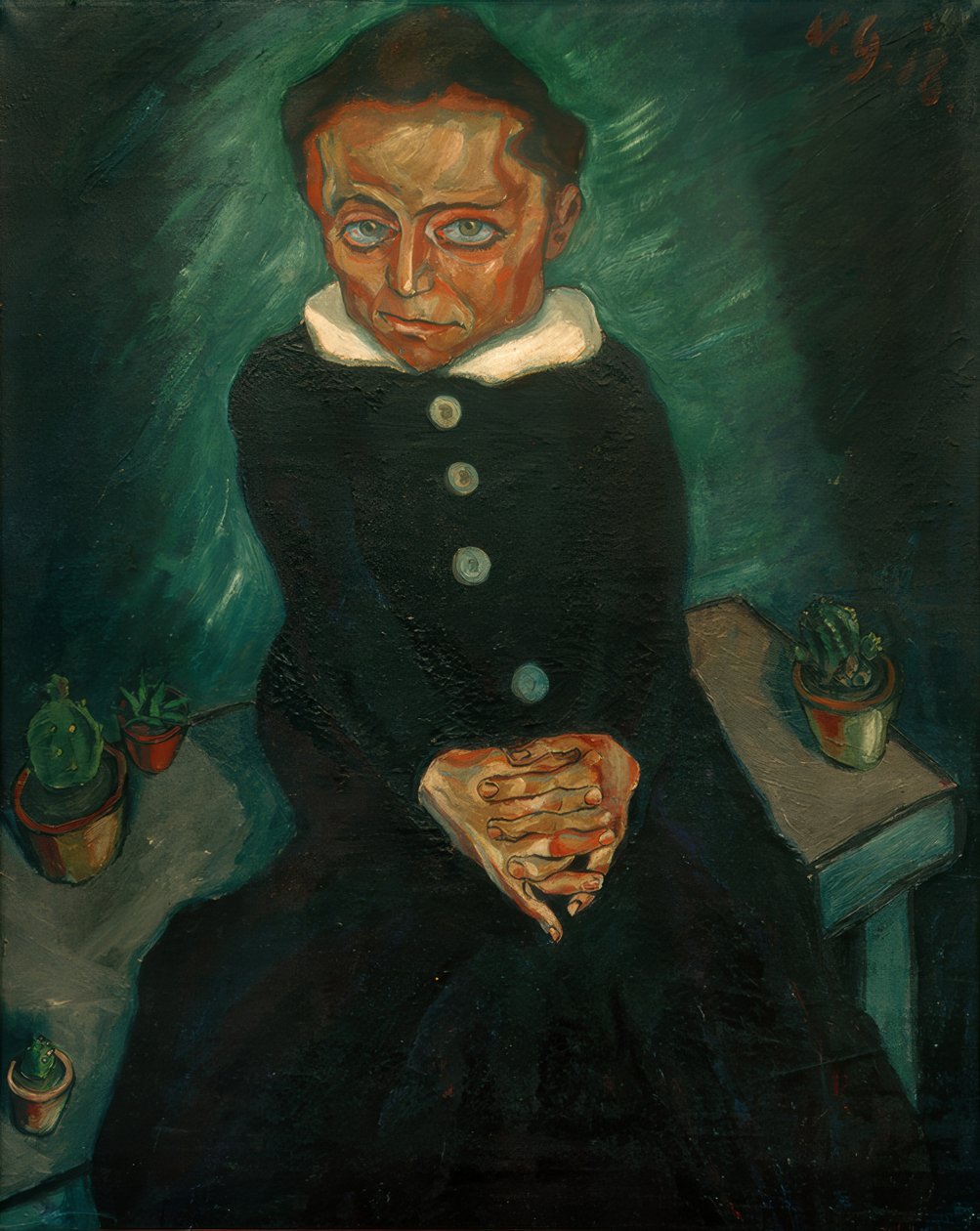 A senhora do cacto de Walter Gramatte