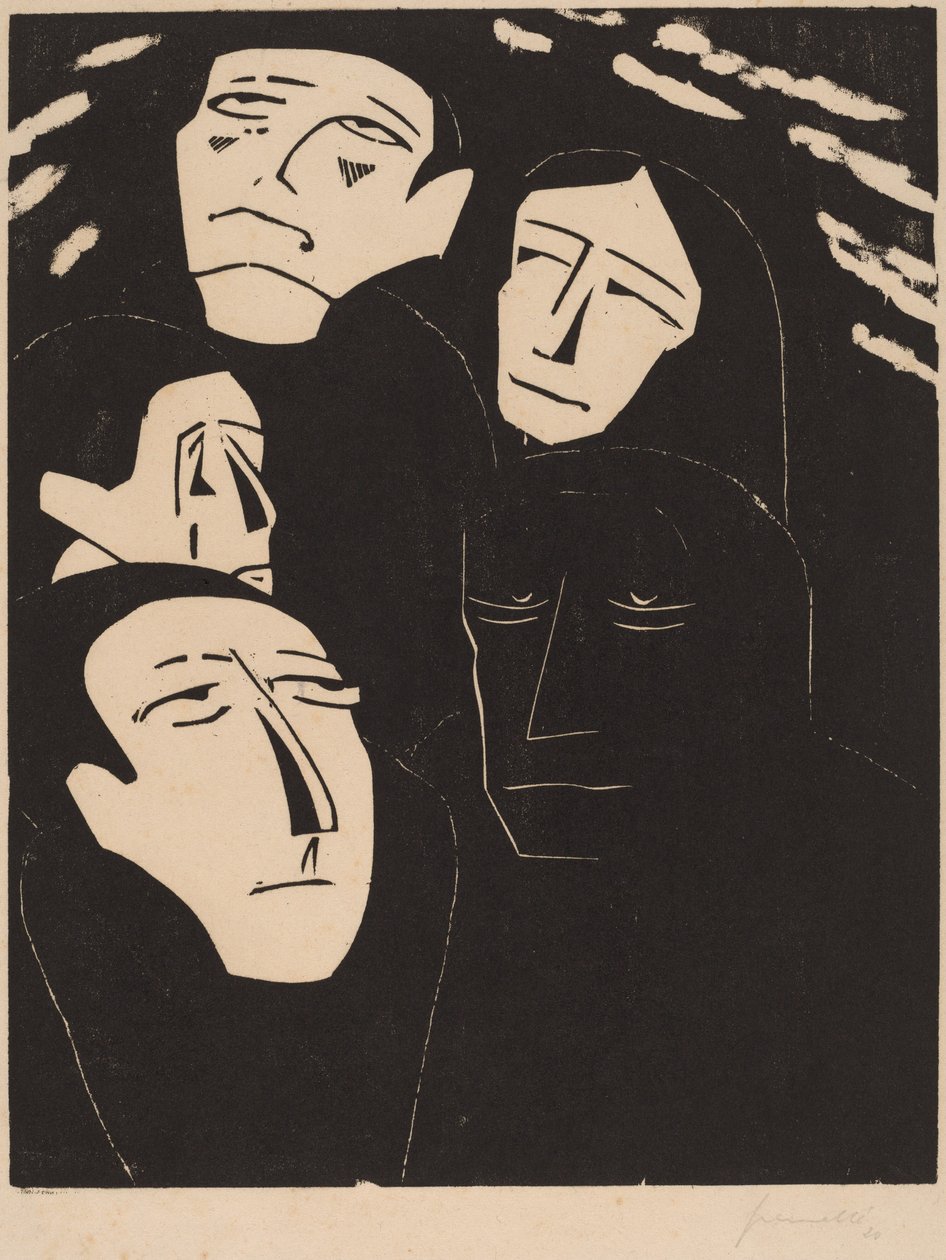 Eavesdropping, 1919-1920. de Walter Gramatte