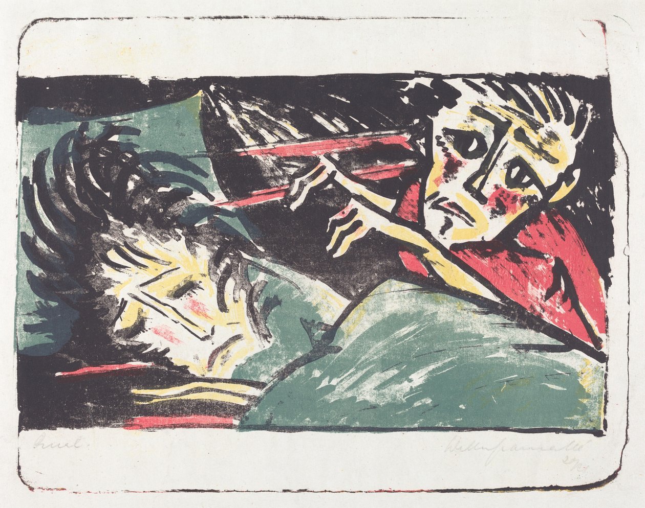 Qual Torment, 19201921. de Walter Gramatte