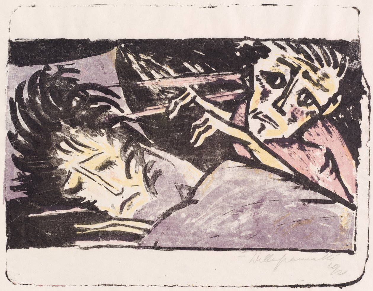 Qual Torment, 19201921. de Walter Gramatte