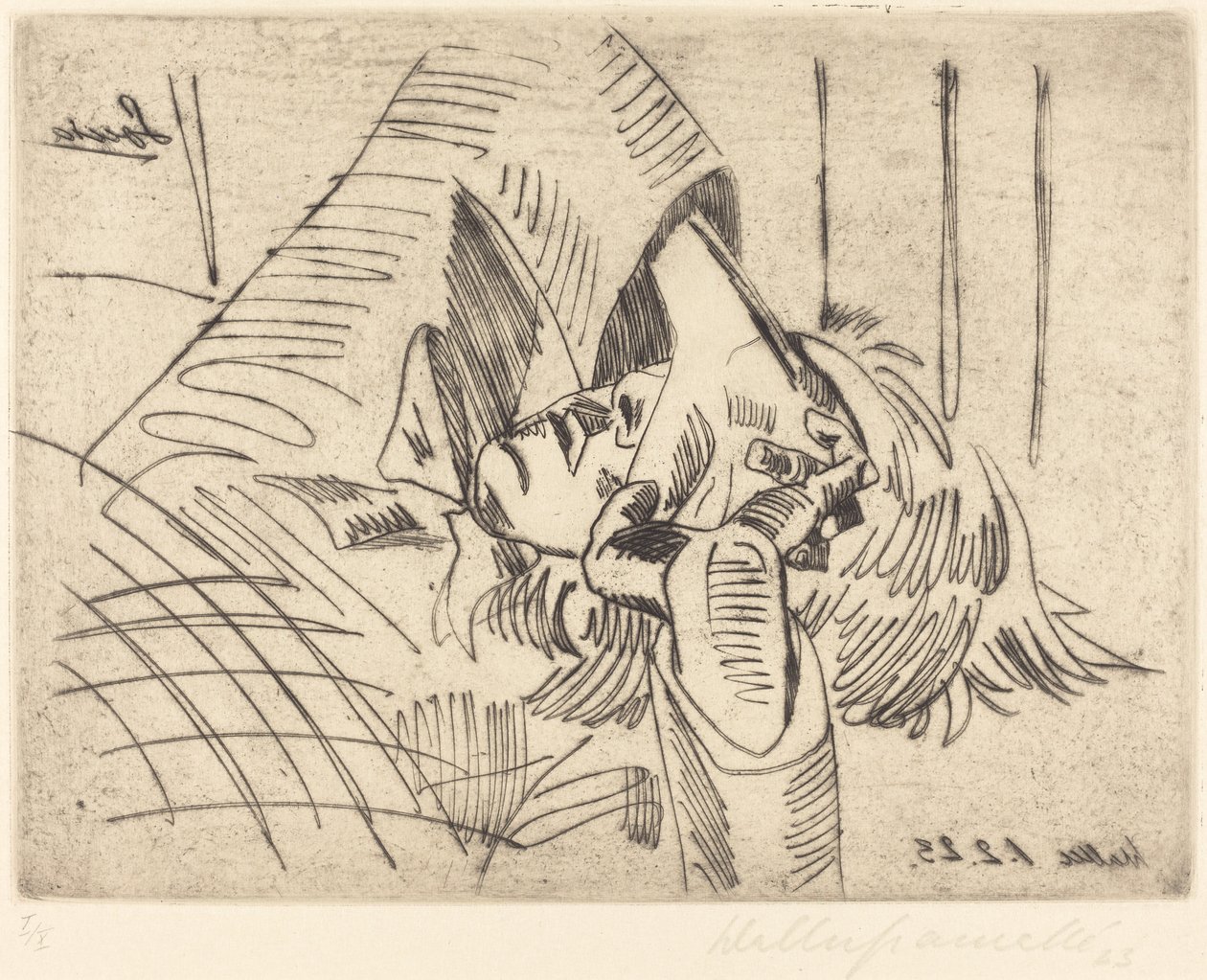 Sonia, 1923. de Walter Gramatte