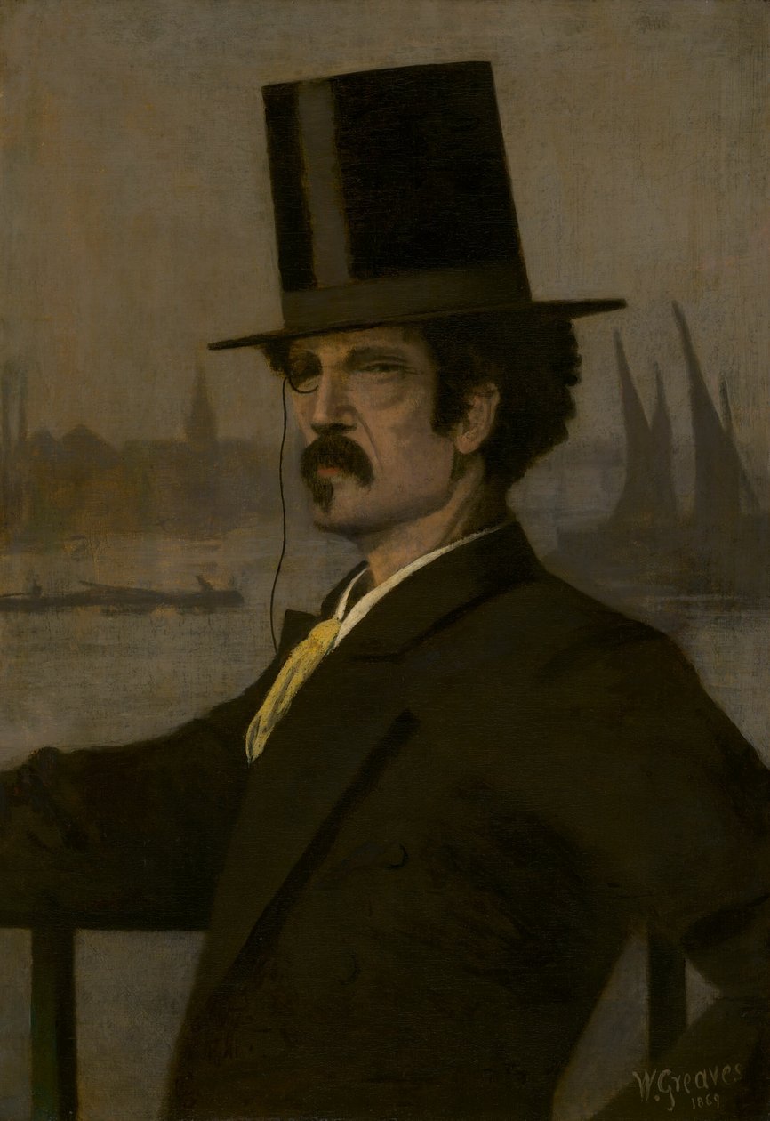 James McNeill Whistler, 1869. de Walter Greaves
