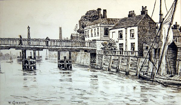 Taberna de Cisnes, Battersea de Walter Greaves