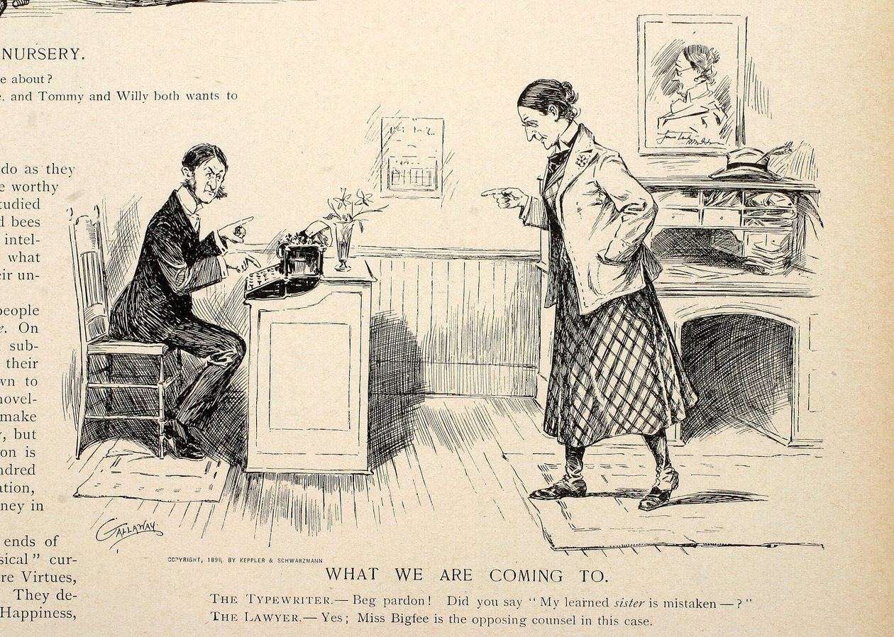 Para onde estamos indo, de Puck, 27 de abril de 1898 de Walter H., Gallaway