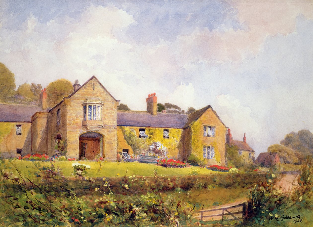 Uma casa de campo, 1926 de Walter H. Goldsmith