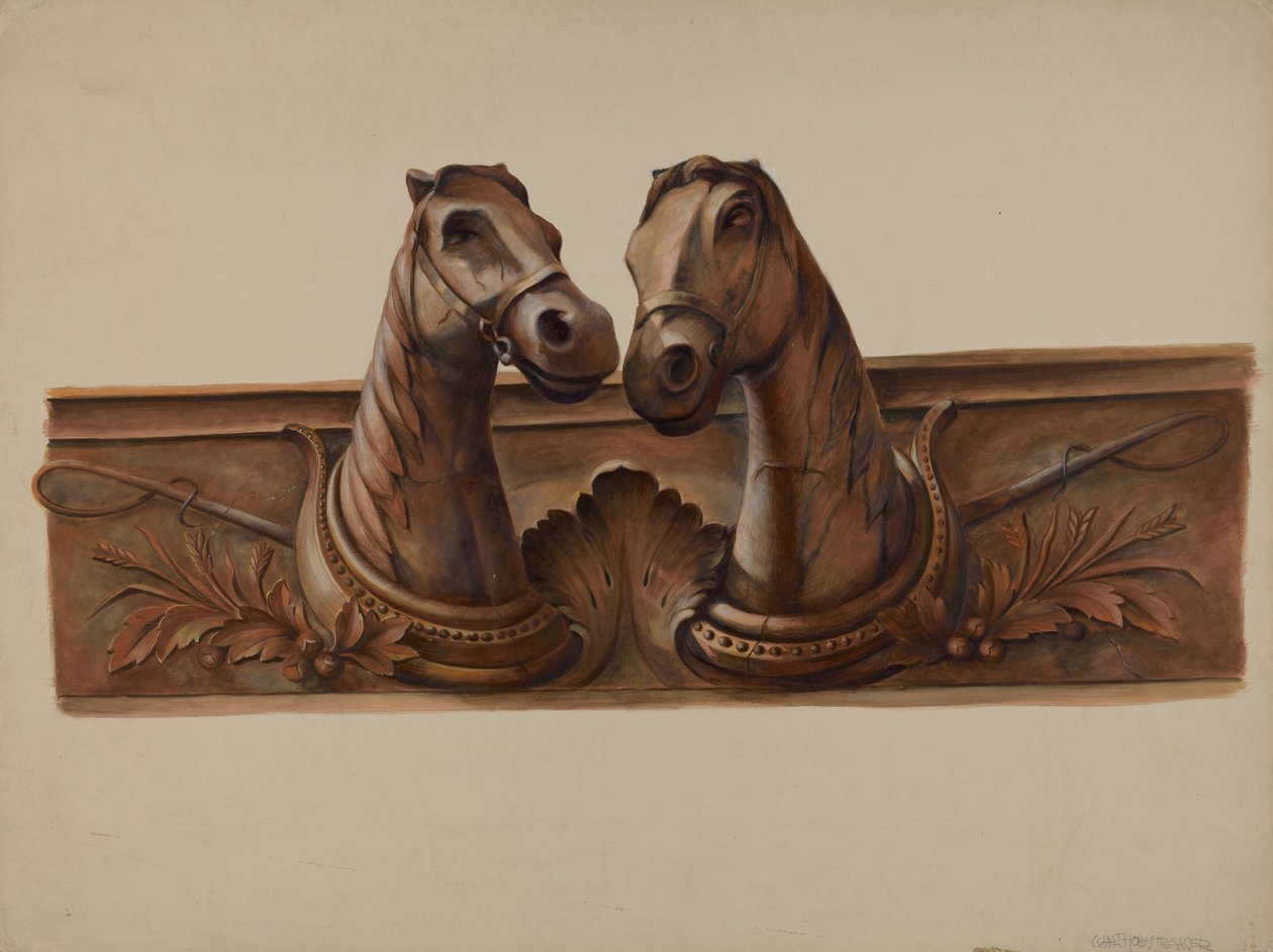 Barn Decoration, c. 1938. de Walter Hochstrasser