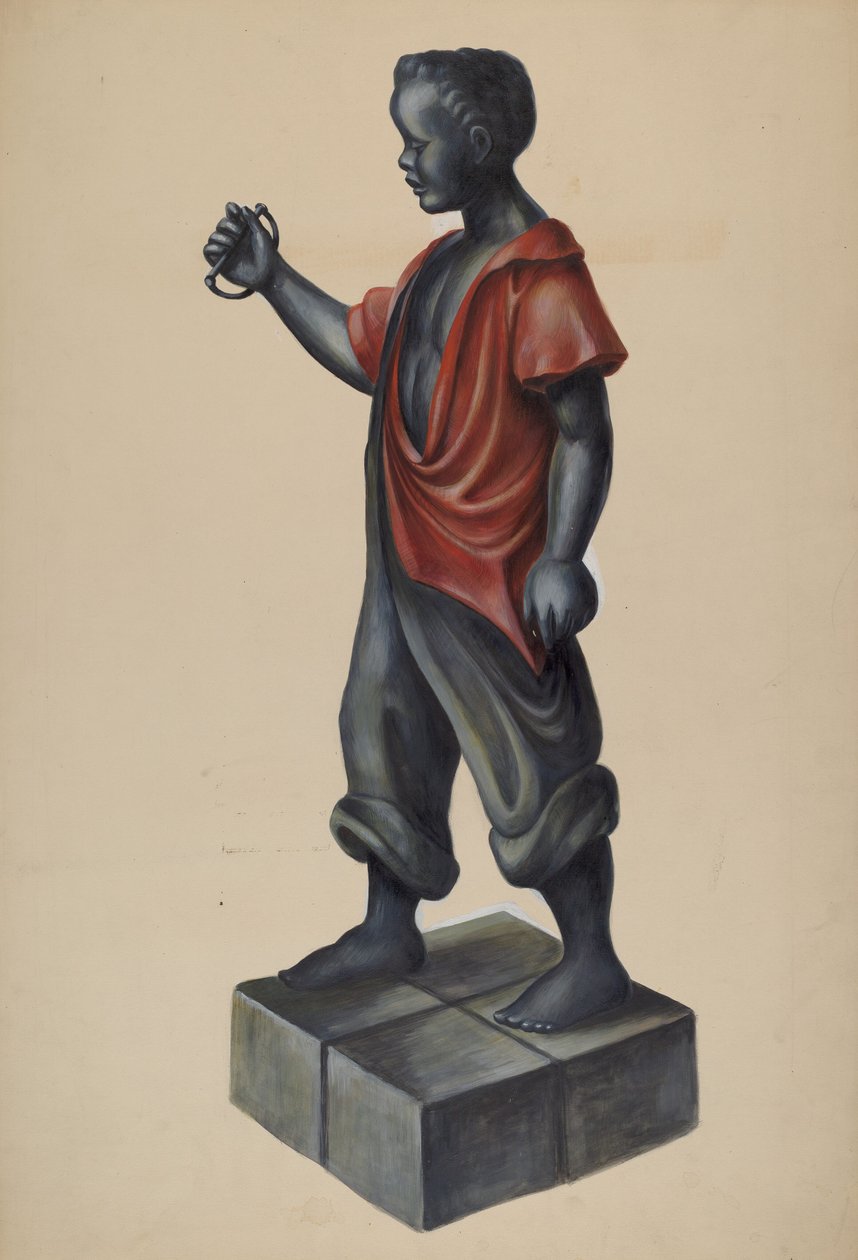 Hitching Post, c. 1937. de Walter Hochstrasser