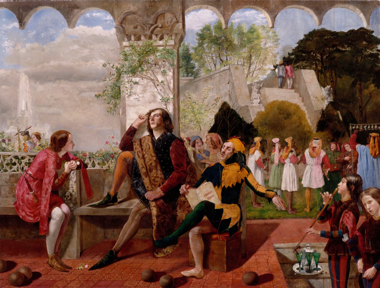 Décima Segunda Noite, Ato II, Cena IV de Walter Howell Deverell