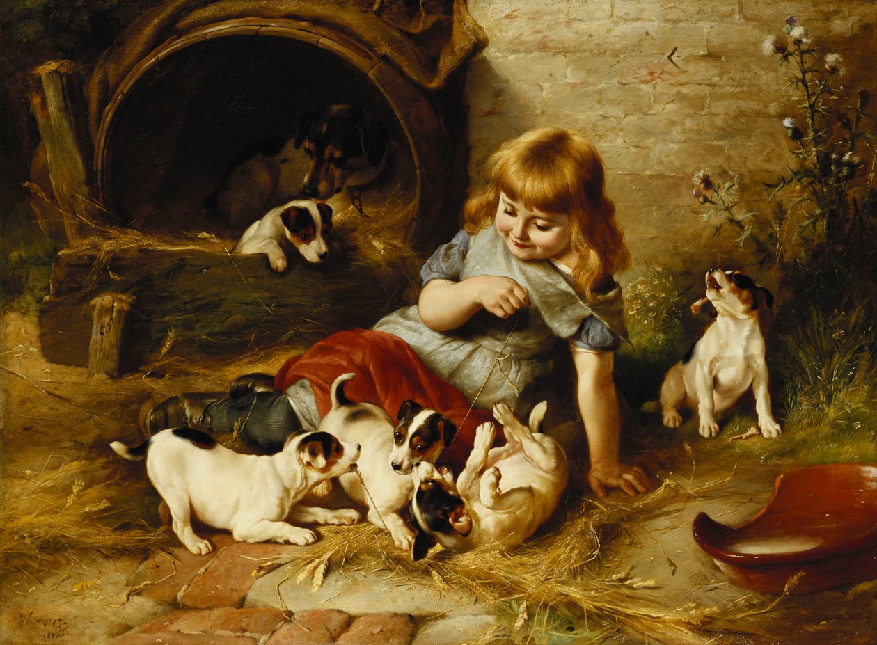 Companheiros de brincadeira de Walter Hunt