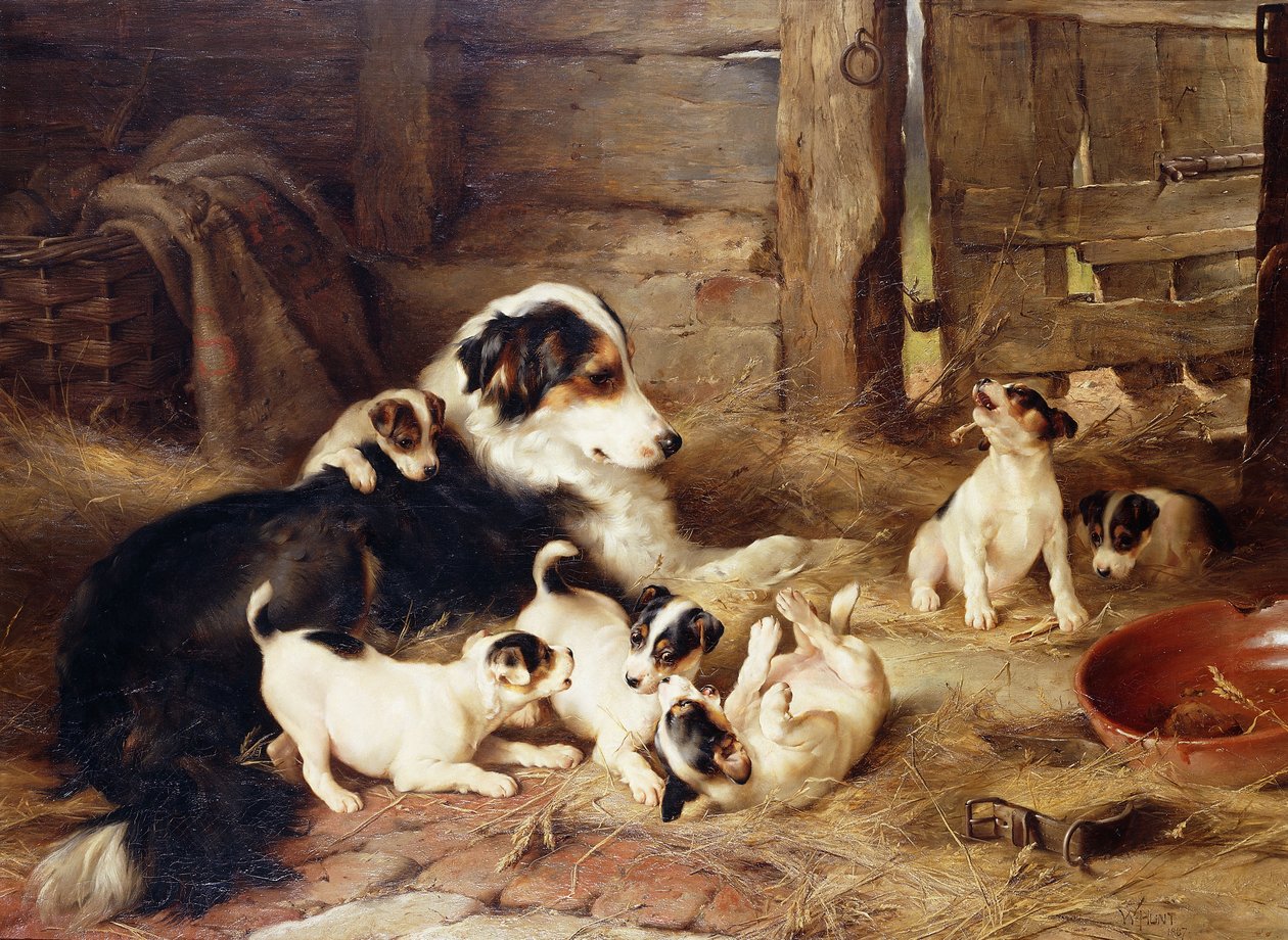 A mãe adotiva de Walter Hunt