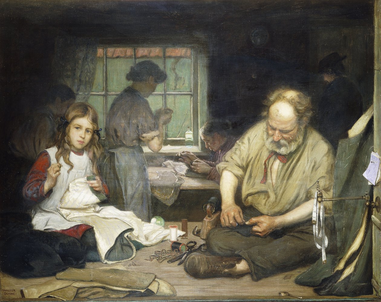 Stitch Stitch, a casa de um alfaiate de Londres de Walter J. Donne