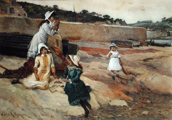 A Festa da Praia de Walter Jenks Morgan