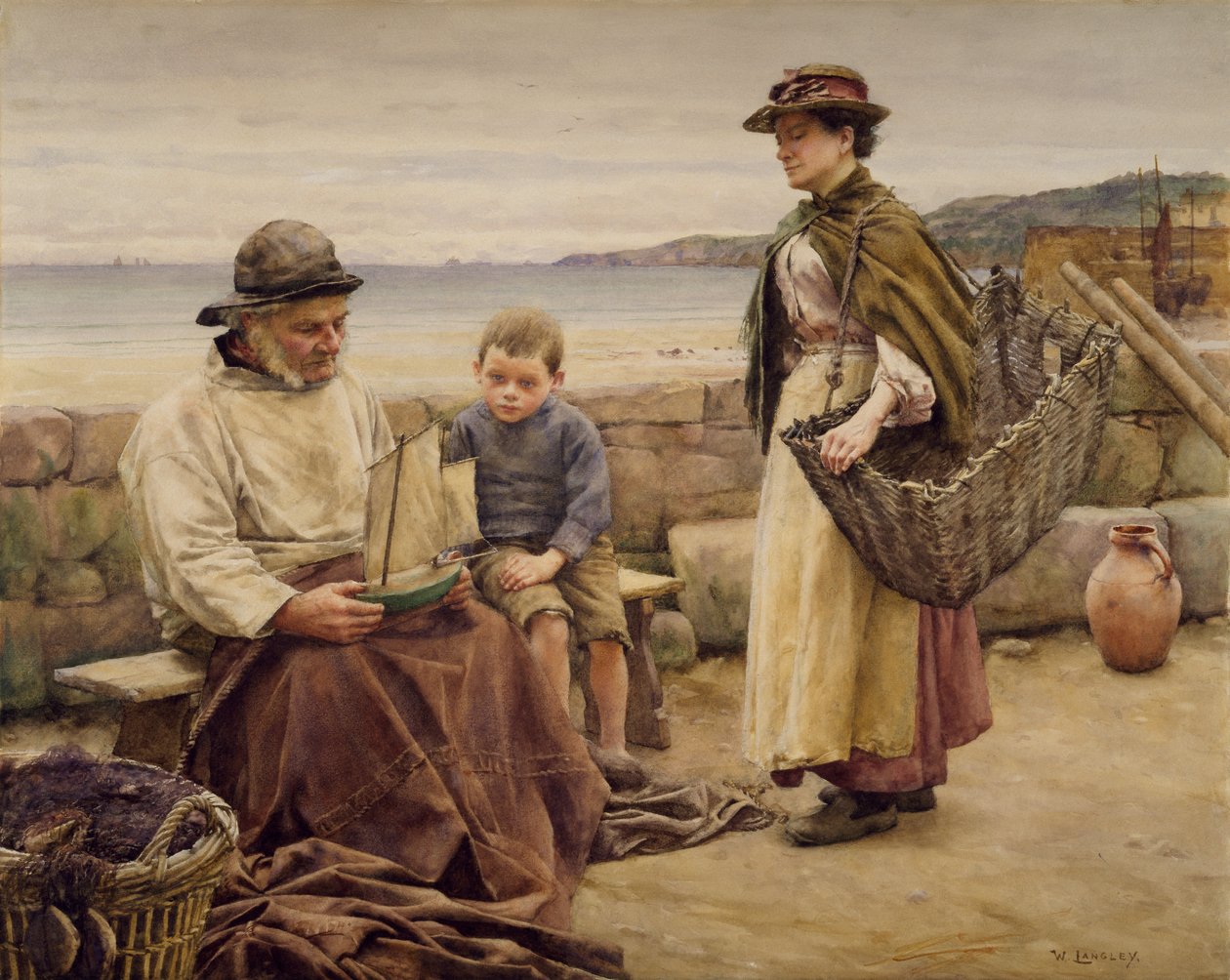 Opinião de especialista, 1905-06 de Walter Langley