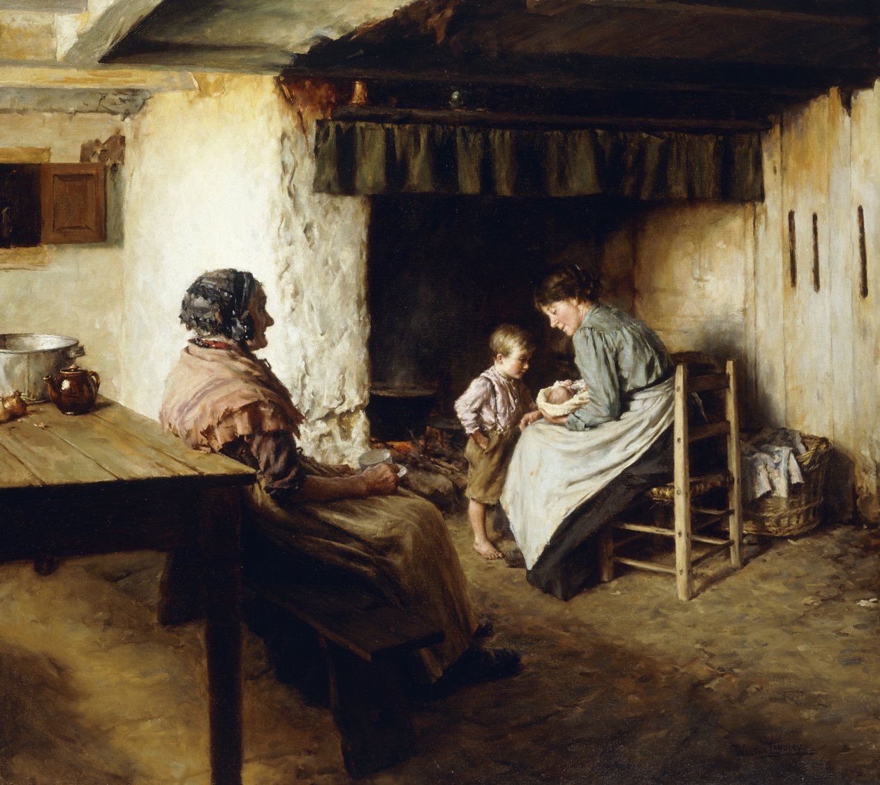 A Nova Chegada, de Walter Langley
