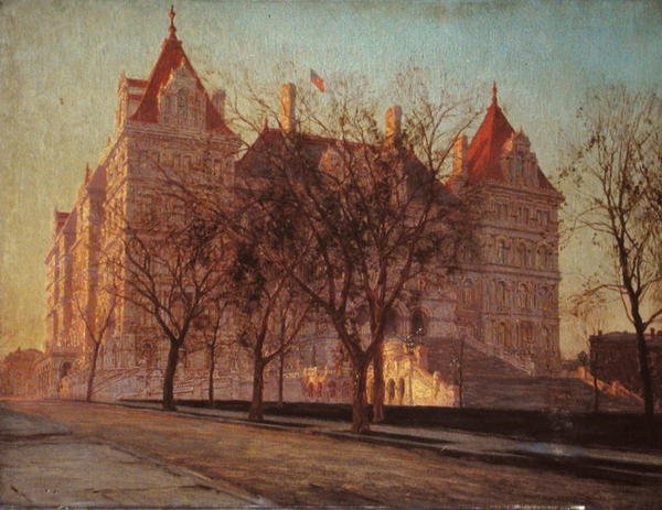 Edifício do Estado, Albany, Estado de Nova Iorque de Walter Launt Palmer