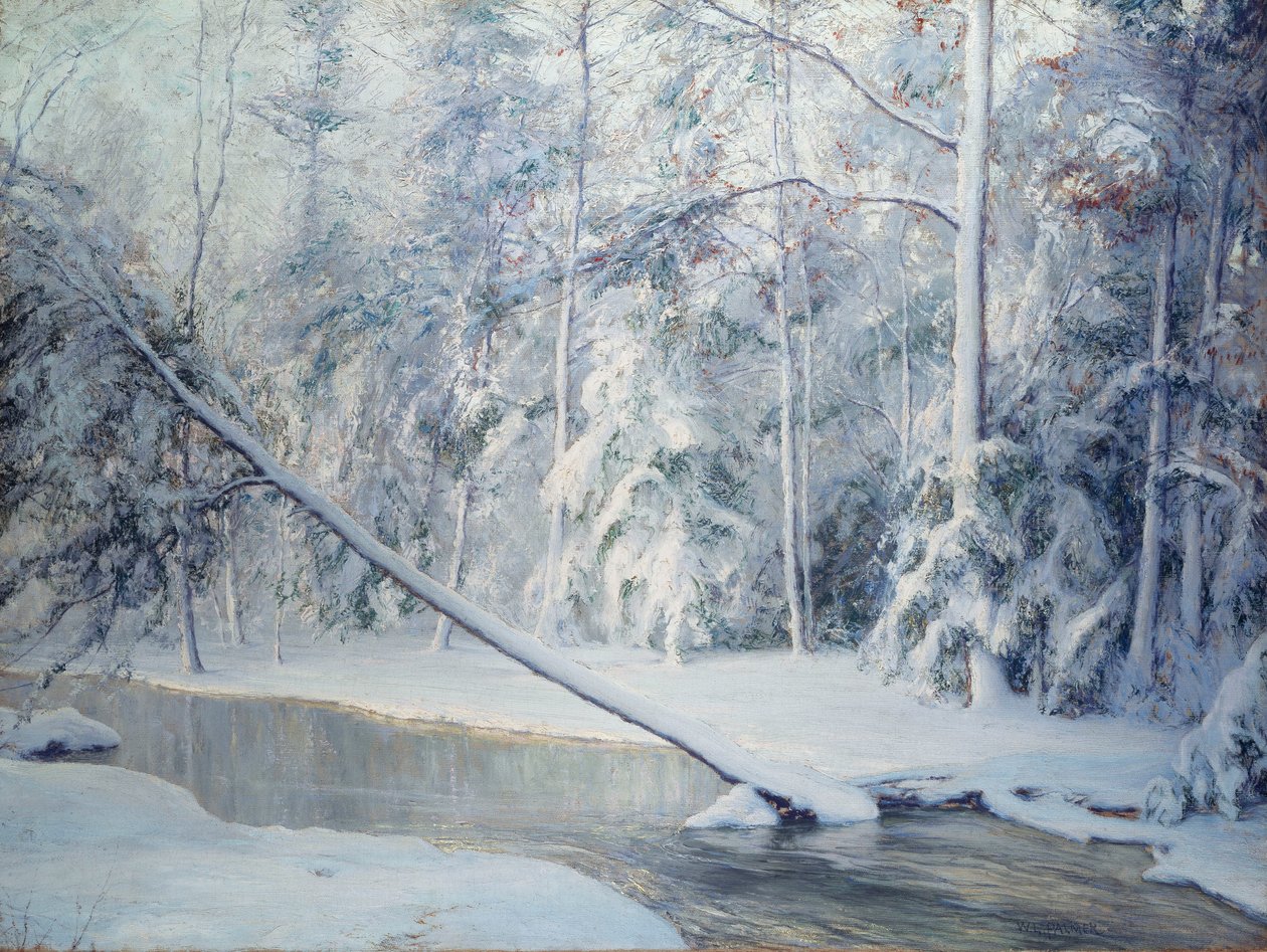 A árvore inclinada de Walter Launt Palmer