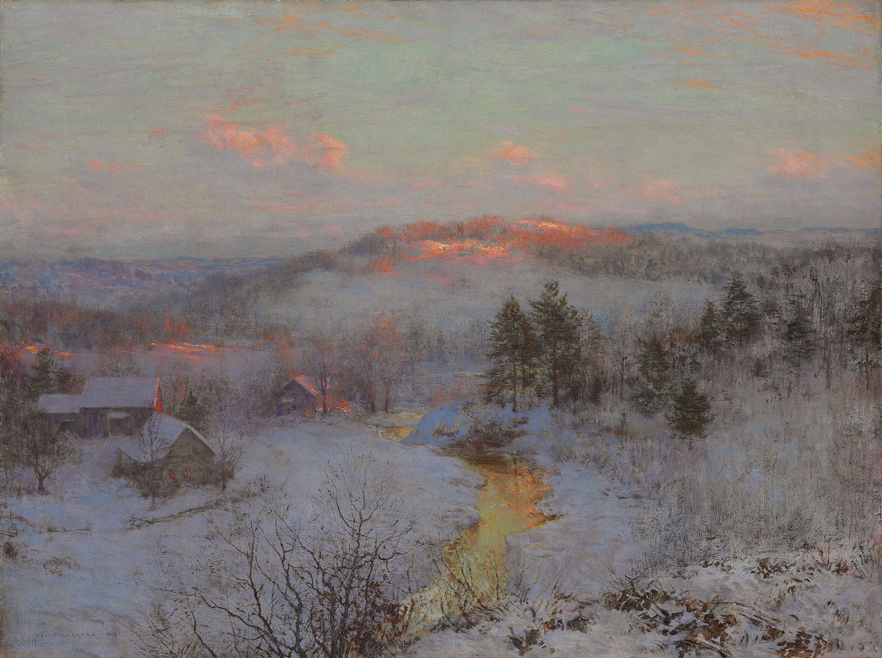 Fim do inverno de Walter Launt Palmer