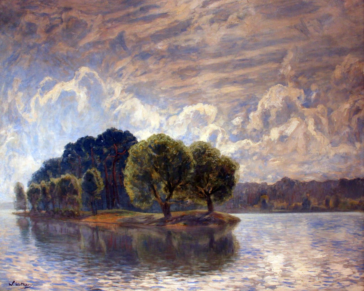 Ilha do amor de Walter Leistikow