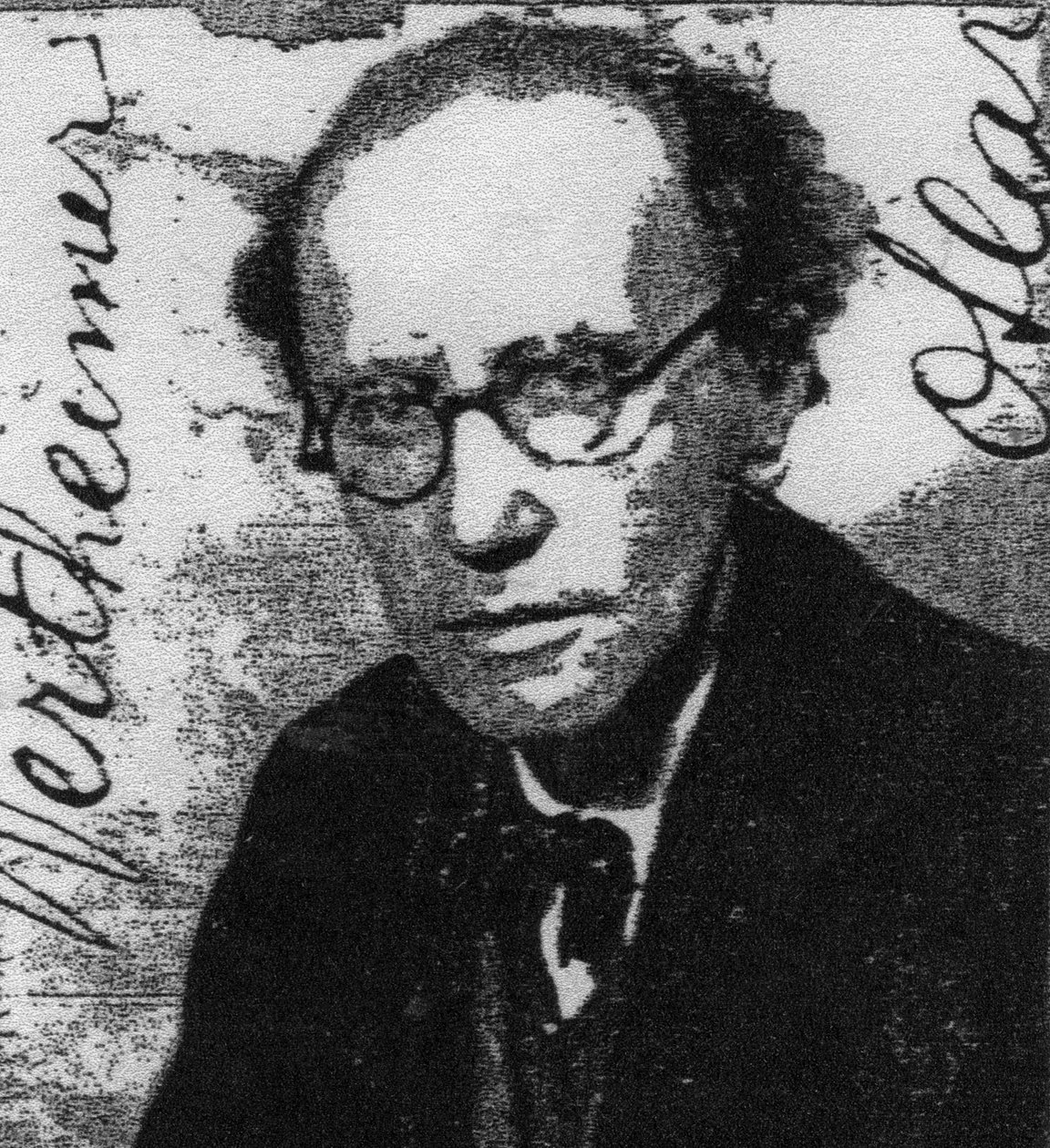 Oskar (Oscar) von Wertheimer, escritor húngaro (n. Viena 1892- d.1944) (fotografia a preto e branco) de Walter Limot