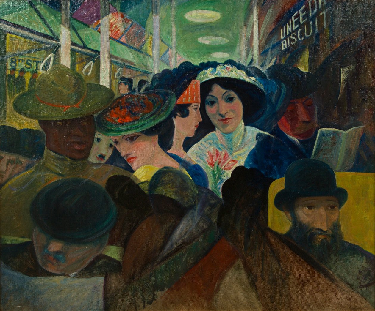 O metrô de Walter Pach