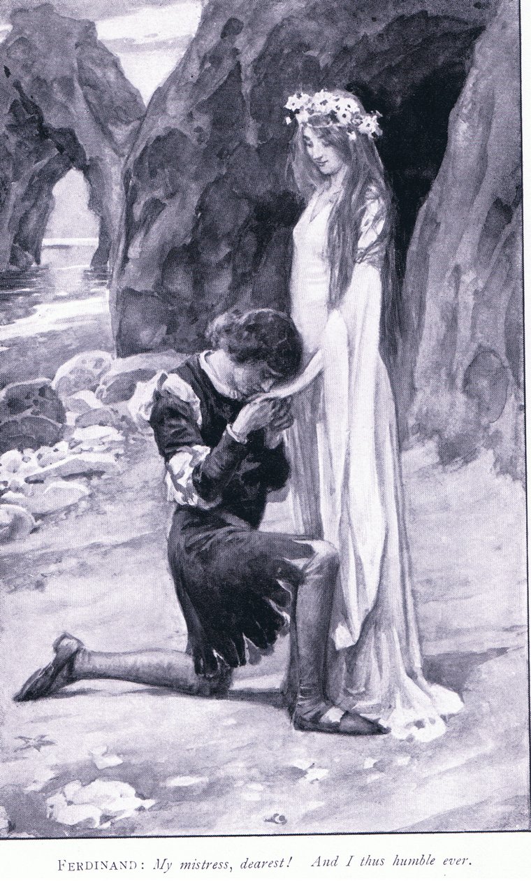 Ferdinand: Minha amante, querida! E assim eu humilde sempre, 1900 de Walter Paget