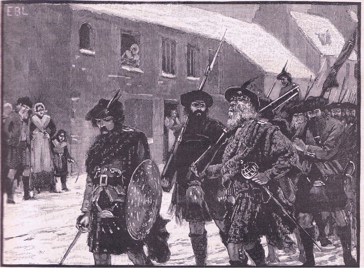 Retiro dos Highlanders AD 1716 de Walter Paget