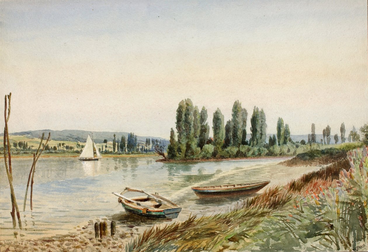 Landscape, 1883. de Walter Paris