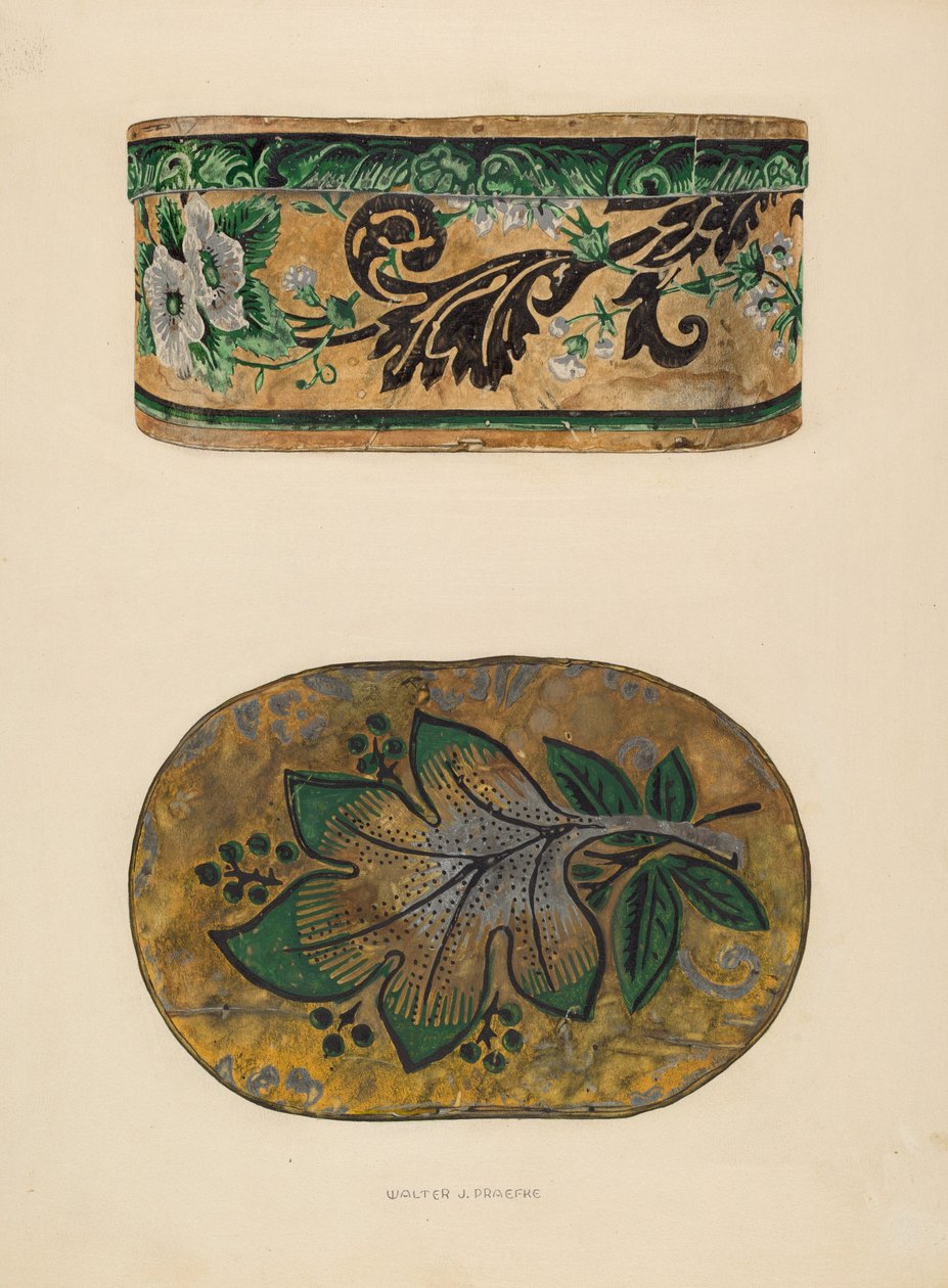 Hat Box, c. 1937. de Walter Praefke