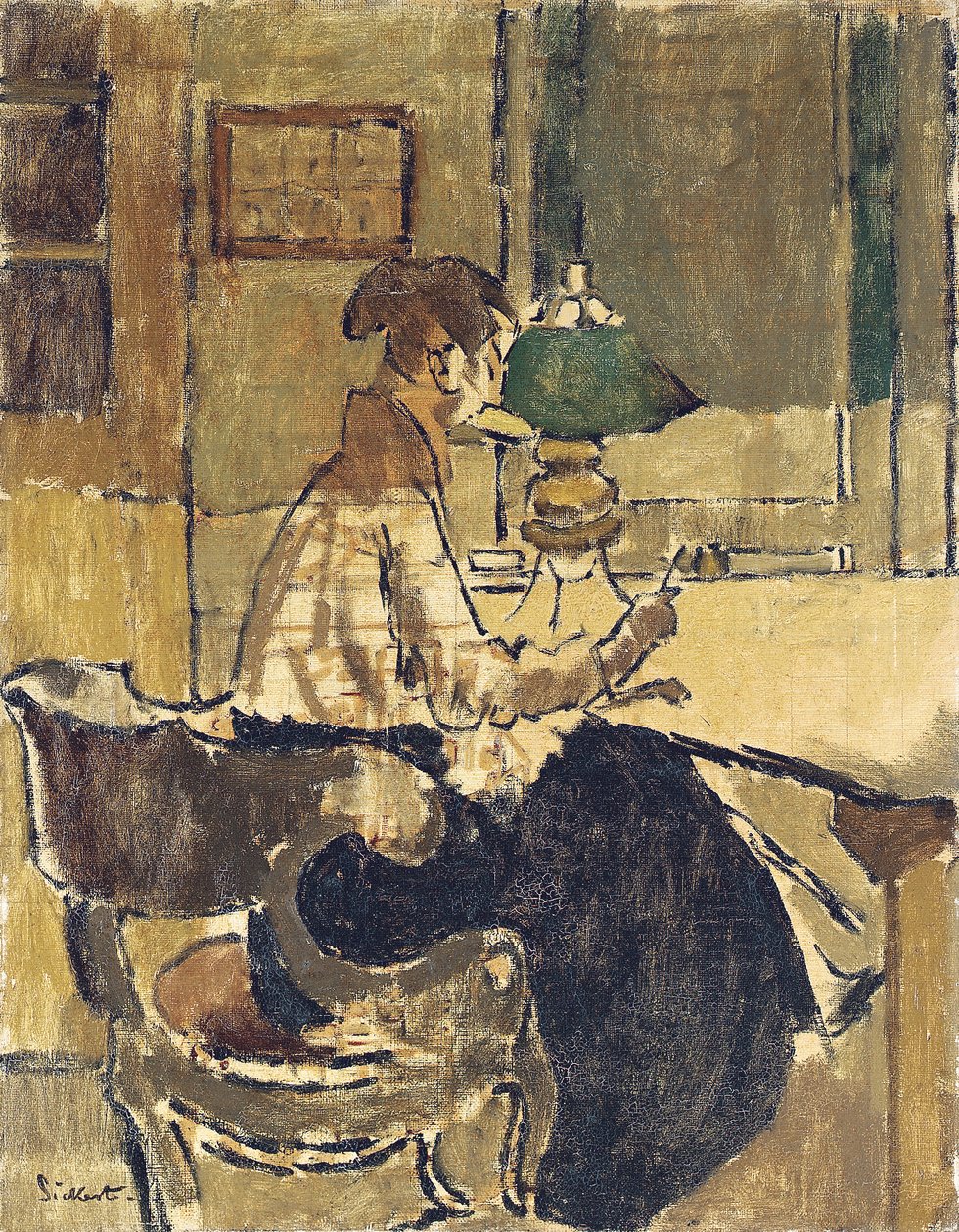 Christine Drummond Sickert, nascida Angus, compra uma Gendarmerie de Walter Richard Sickert