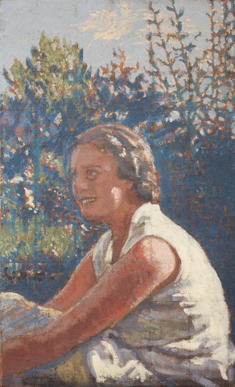 Diana Forbes-Robertson, c. 1933 (Óleo sobre tela) de Walter Richard Sickert