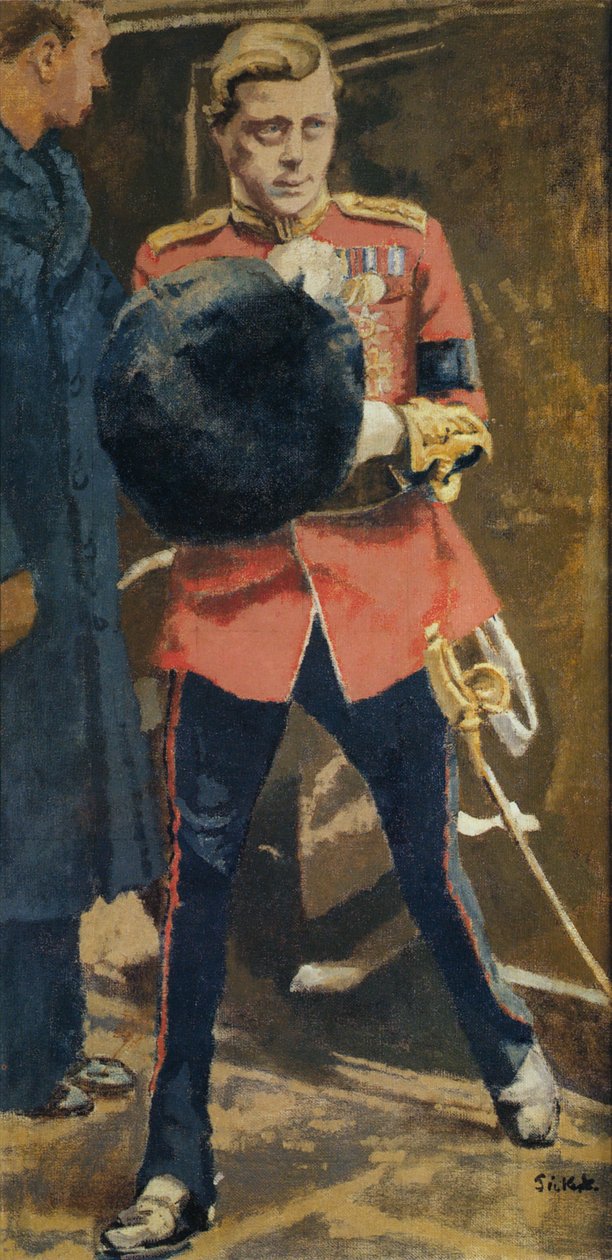 Sua Majestade o Rei Eduardo VIII de Walter Richard Sickert