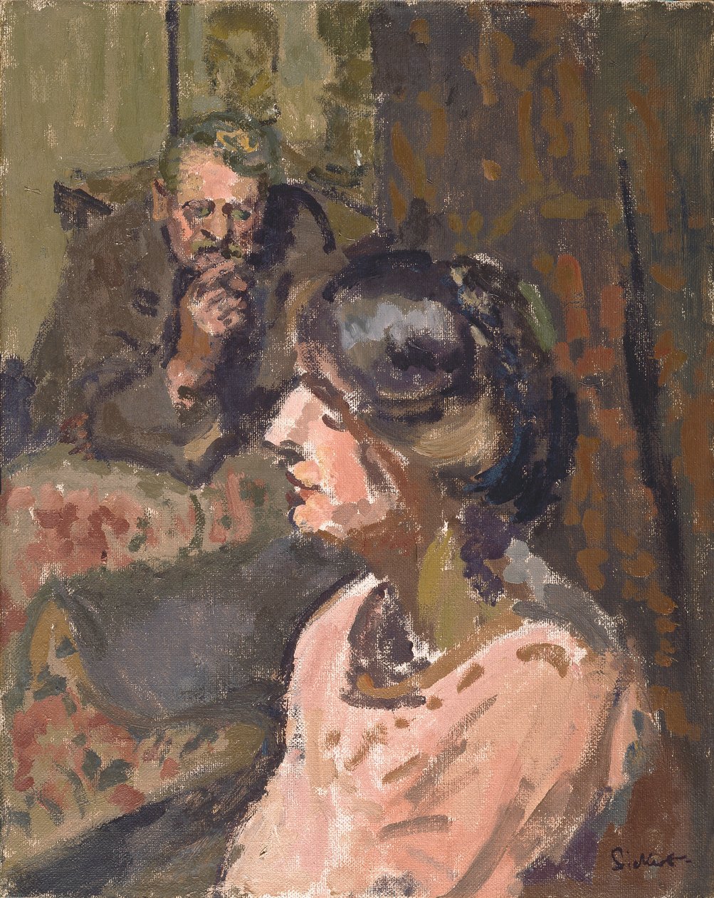 O marido e Marie, c.1912 (óleo sobre tela) de Walter Richard Sickert