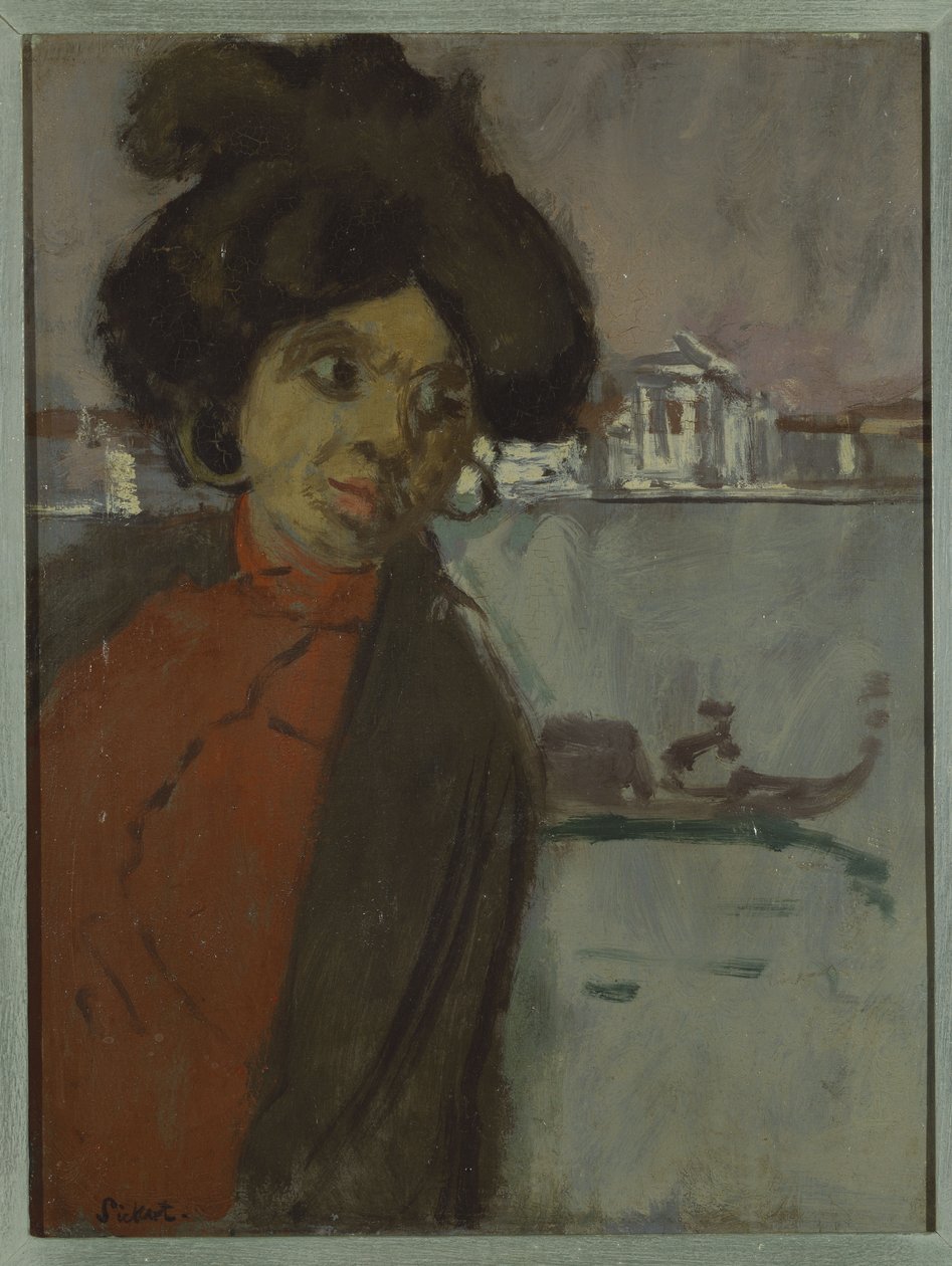 Inez no Zattere de Walter Richard Sickert