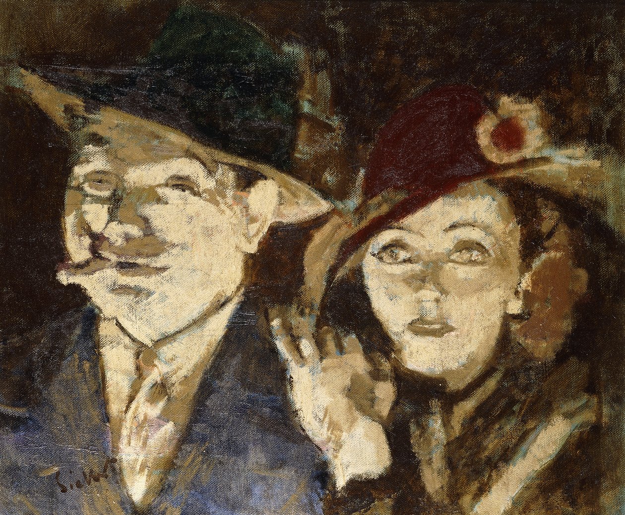 Jack e Jill, c.1936-7 de Walter Richard Sickert