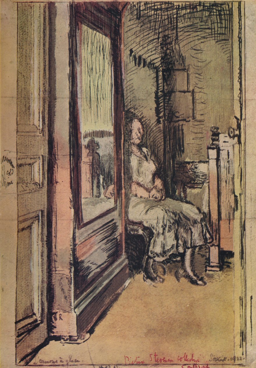 Sorvete, 1922, 1926 de Walter Richard Sickert