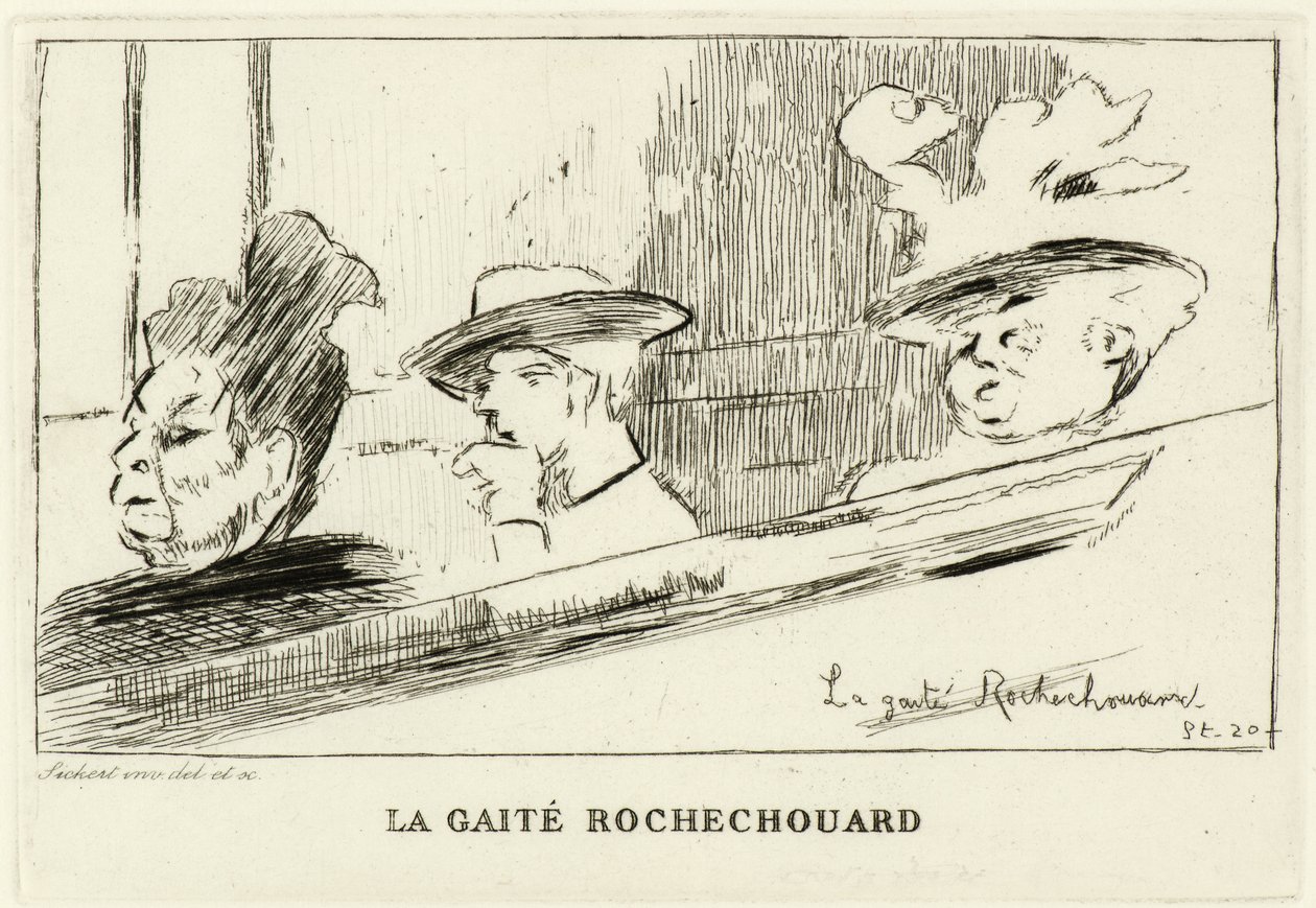 La Gaite Rochechouart de Walter Richard Sickert
