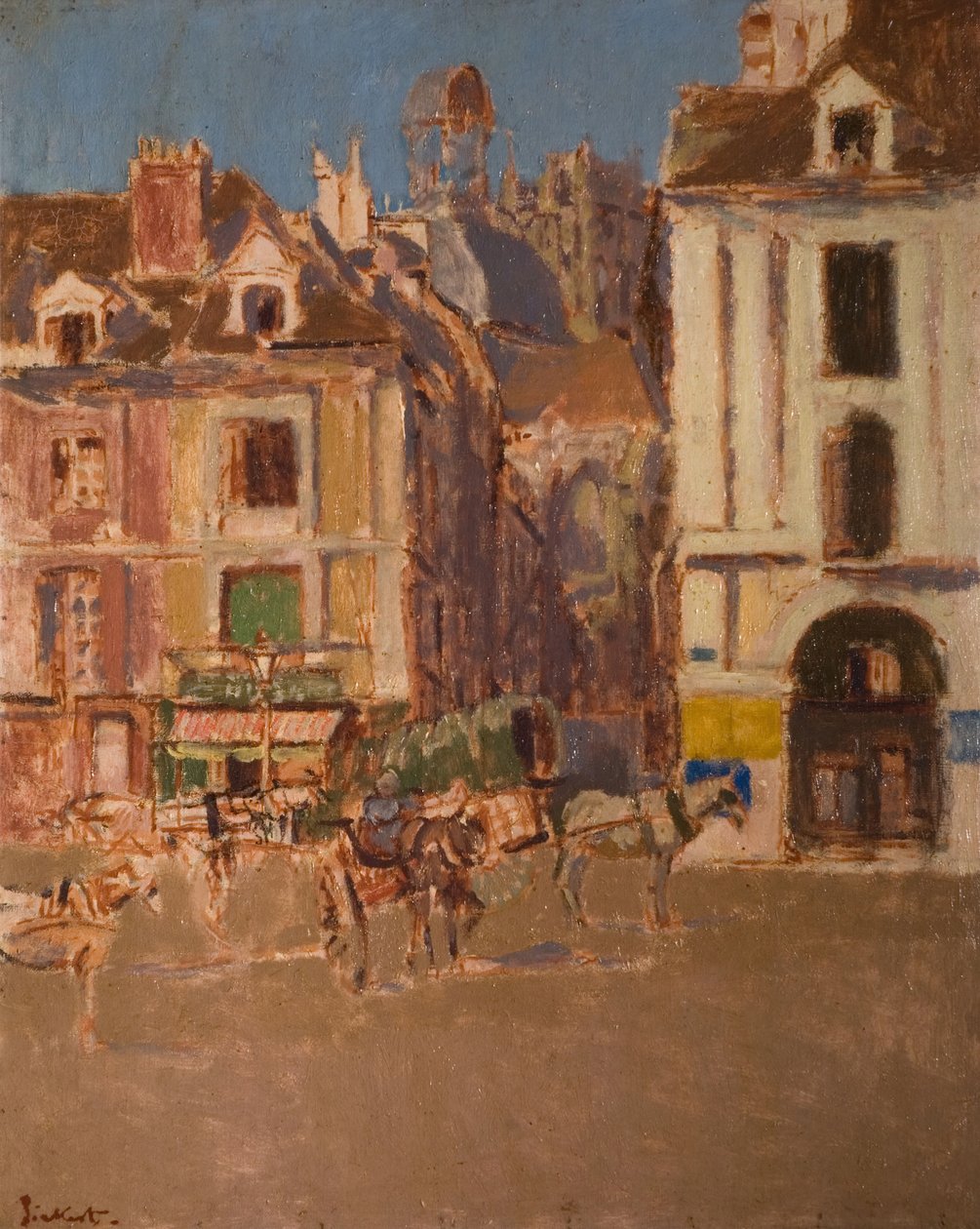 Rue Notre Dame e The Quai Duquesne, 1902. de Walter Richard Sickert