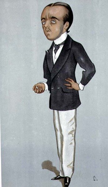 Max Cartoon da "Vanity Fair" de Max Beerbohm de Walter Richard Sickert