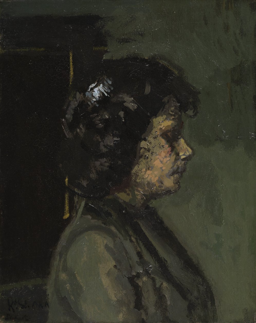 Retrato da Sra. Barrett, 1906 de Walter Richard Sickert