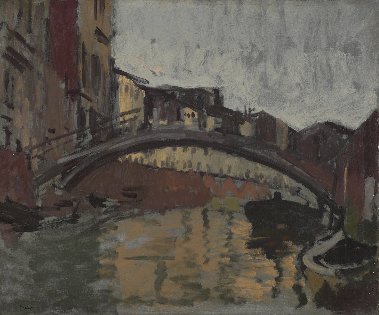 San Trovaso, Veneza, c.1904 de Walter Richard Sickert