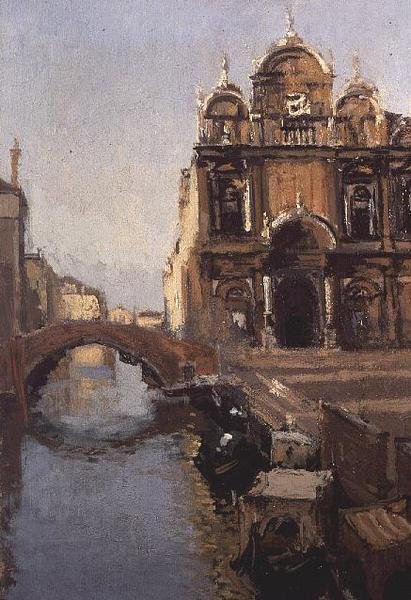 Scuola Grande di San Marco e Rio dei Mendicanti, Veneza de Walter Richard Sickert
